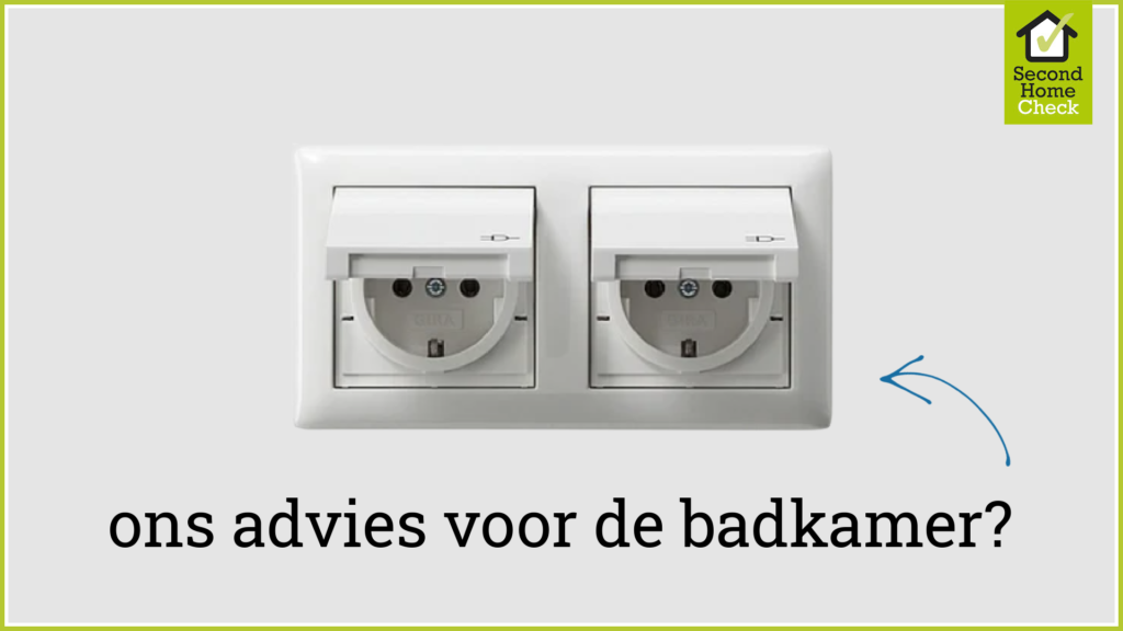 Geaarde stopcontacten badkamer