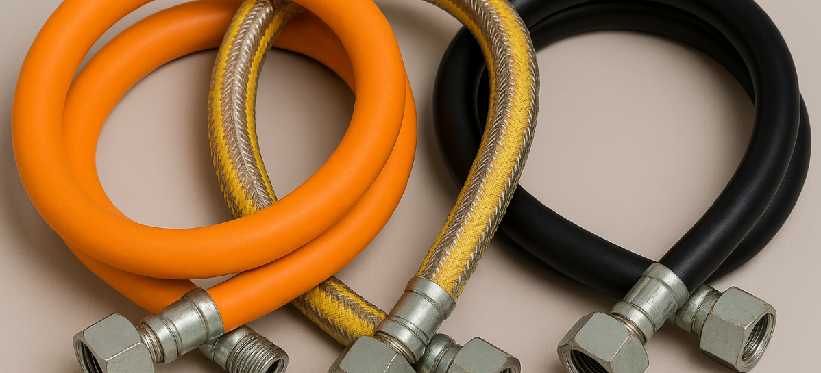 Welke gasslang gebruik je in een recreatiewoning?